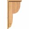 Ekena Millwork Crestline Smooth Corbel w/Backplate, Western Red Cedar, 5 1/2"W x 12"D x 24"H COR06X12X24CRE01SWR - alternate 4